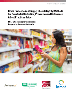 Brand Protection and Supply Chain Integrity: Methods for Counterfeit