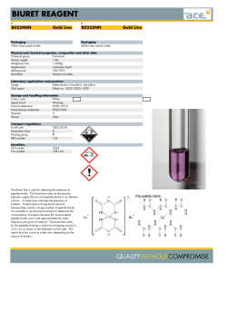 BIURET REAGENT