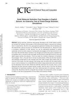 Small Molecule Hydration Free Energies in Explicit Solvent