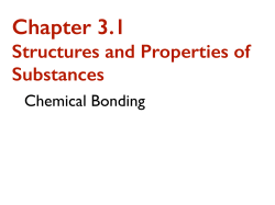 04.1 - Structures and Properties of Substances