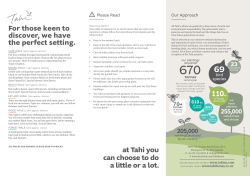 Tahi Trails Guide - Tahi Accommodation