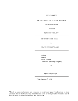 0970 - Maryland Courts