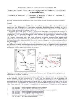 Multidecadal evolution of tidal patterns in a highly