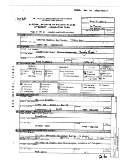 Prato Rio - West Virginia Division of Culture and History