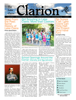 August - Lake Claire Neighbors