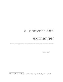 A matter of convenience: Structural changes in