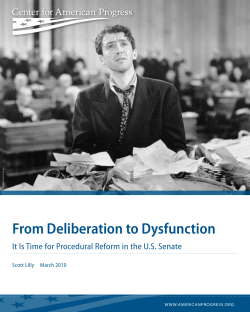From Deliberation to Dysfunction