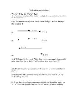 study ques. for Energy chapter.