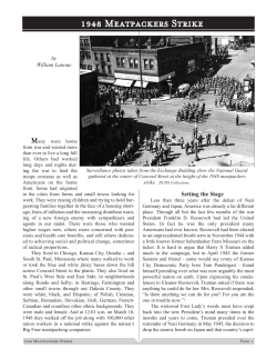 Meatpackers Strike of 1948 - Dakota County Historical Society
