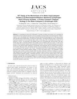 DFT Study of the Mechanisms of In Water Au(I)