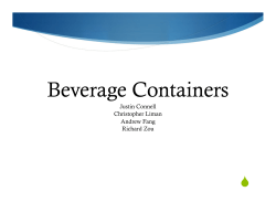 Beverage Containers