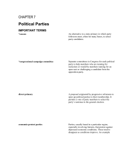 Political Parties