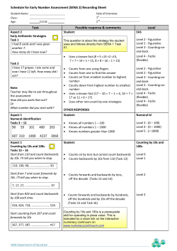 SENA 2 teaching points