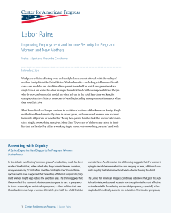 Labor Pains - Center for American Progress