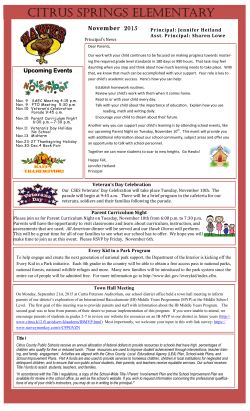 citrus springs elementary - Citrus County School District