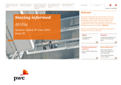 Issue 25 - PwC South Africa