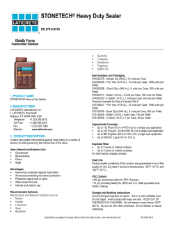 STONETECH&reg; Heavy Duty Sealer