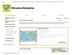 We Manufacture World Physical Maps