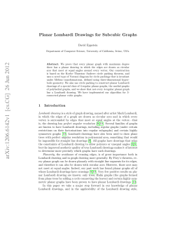 Planar Lombardi Drawings for Subcubic Graphs