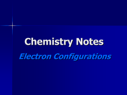 Electron Configuration