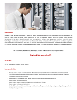 Project Manager (m/f)