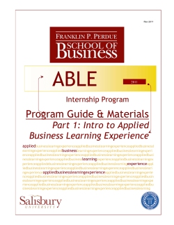 ABLE Handbook-Part I