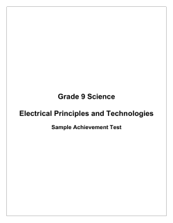 Grade 9 Science