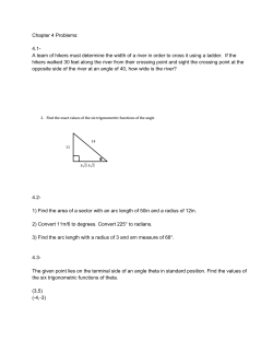 Chapter 4 Problems - School District of Clayton