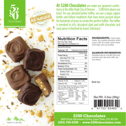 At 5280 Chocolateswe make our gourmet confec