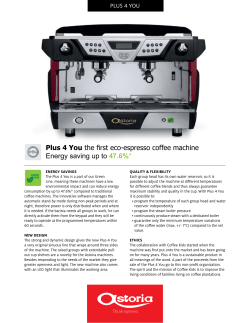 Plus 4 You - Astoria - Espresso Coffee Machines