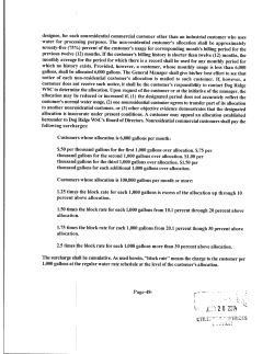 2.5 times the block rate for each 1000 gallons
