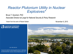 Reactor Plutonium and Nuclear Explosives