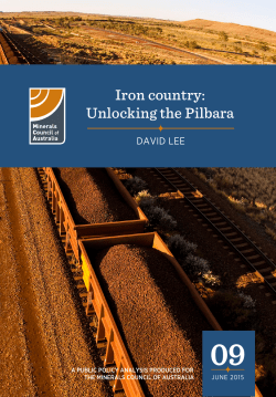 Iron country: Unlocking the Pilbara