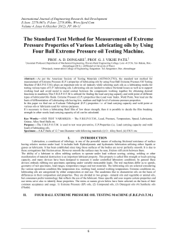 Four Ball Extreme Pressure Oil Testing Machine for finding to evaluti