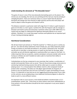 Understanding the Demands of Sports