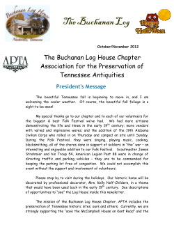 The Buchanan Log - Buchanan Log House