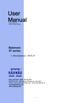 Balances 3Y series