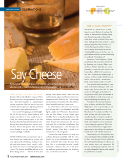 celebrations - Hook`s Cheese