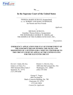Schindler Schiavo v. Schiavo