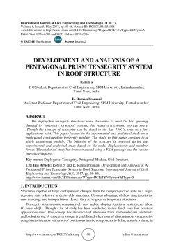 development and pentagonal in roof str development and