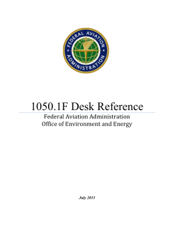 1050.1F Desk Reference - The Umstead Coalition