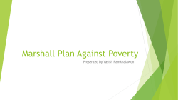 Marshall Plan Against Poverty - csrmeetup.org