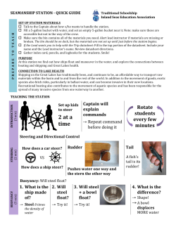 Seamanship Quick Guide 2016 - Inland Seas Education Association