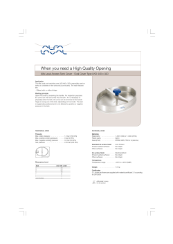 Oval Cover Type LKD 440 x 320 - Product Leaflet