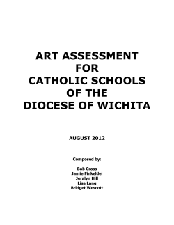 art assessment for catholic schools