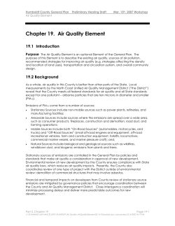 Chapter 19. Air Quality Element