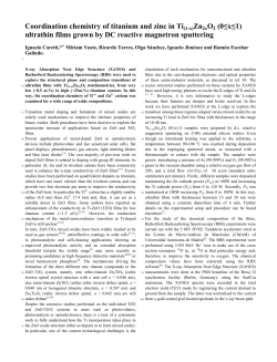 Coordination chemistry of titanium and zinc in Ti(1-x)Zn2xO2