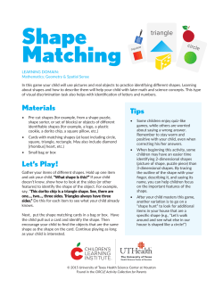 Shape Matching