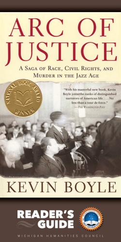 reader`s guide - Michigan Humanities Council