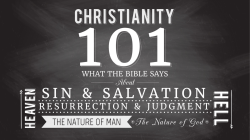christianity 101 - Grace Baptist Church
